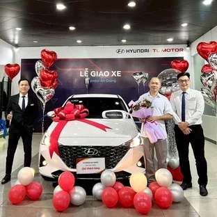 Bàn giao xe Hyundai cho khách hàng tại An Giang
